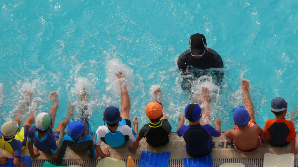 Swimming in a class