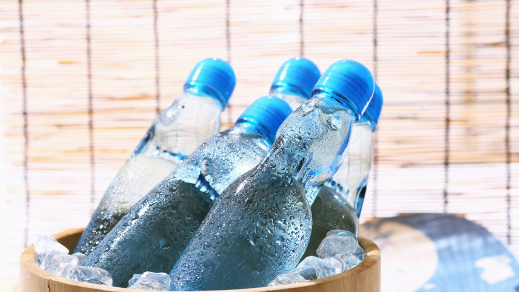 Water Bottle and Healthy Snack